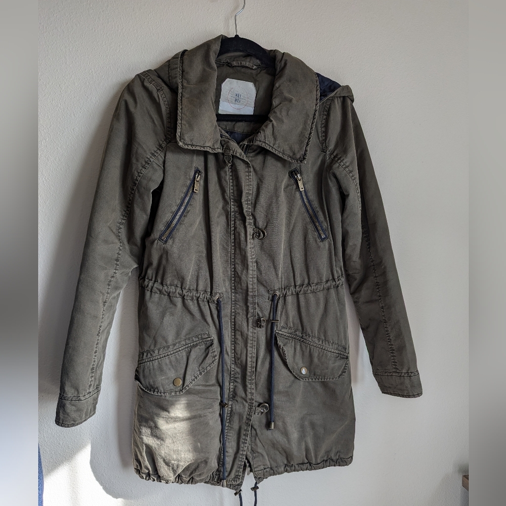 Hei Hei Green Utility Style Jacket Size XS